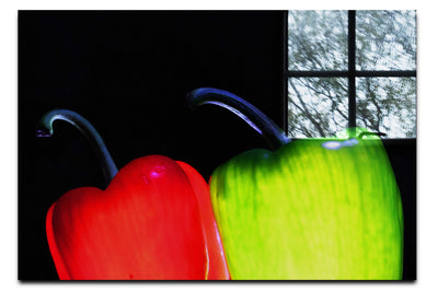 Capsicum Contrast - Acrylic Print - Food Art Category