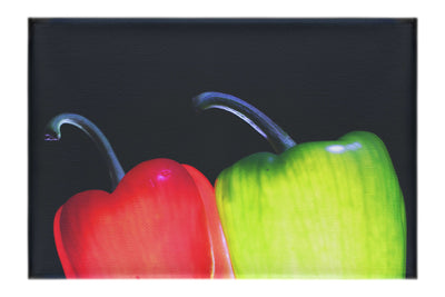 Capsicum Contrast - Canvas Print - Food Art Category