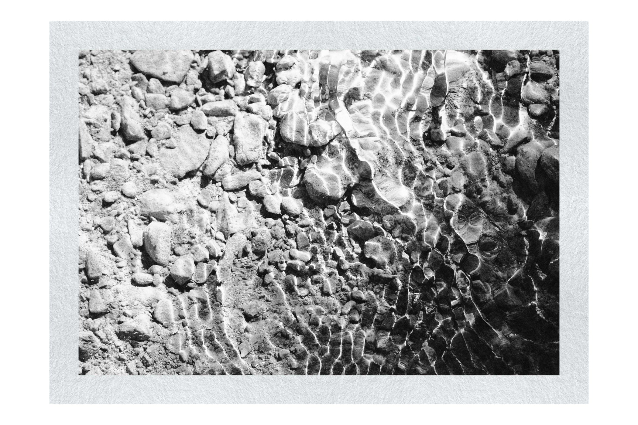 Reflection - Monochrome Fine Art Print - Abstract Category