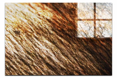 Lithic Tides: Waves of Stone - Acrylic Print - Abstract Category