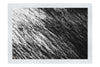 Lithic Tides: Waves of Stone - Monochrome Fine Art Print - Abstract Category