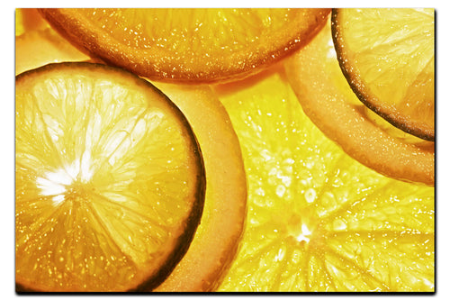 Citrus Crescents - Acrylic Print - Food Art Category