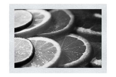 Citrus Splash - Monochrome Fine Art Print - Food Art Category