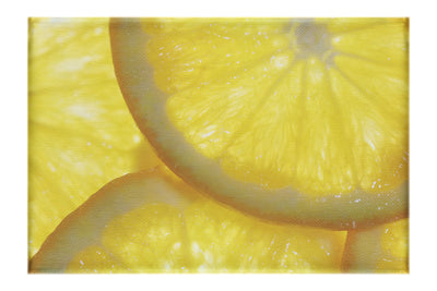 Citrus Sunburst: Orange Slice Symphony - Canvas Print - Food Art Category