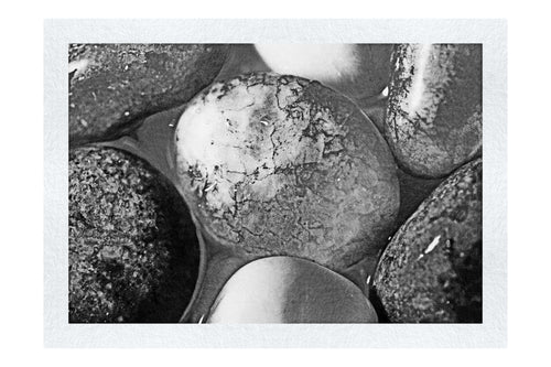 Aquatic Constellations: Pebbles in Blue - Fine Art Print - Creative Category