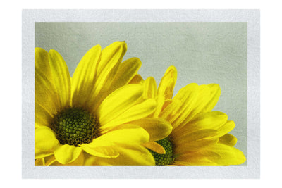 Twin Yellow Flowers - Fine Art Print - Flowers & Plants Category