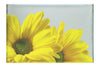 Twin Yellow Flowers - Canvas Print - Flowers & Plants Category