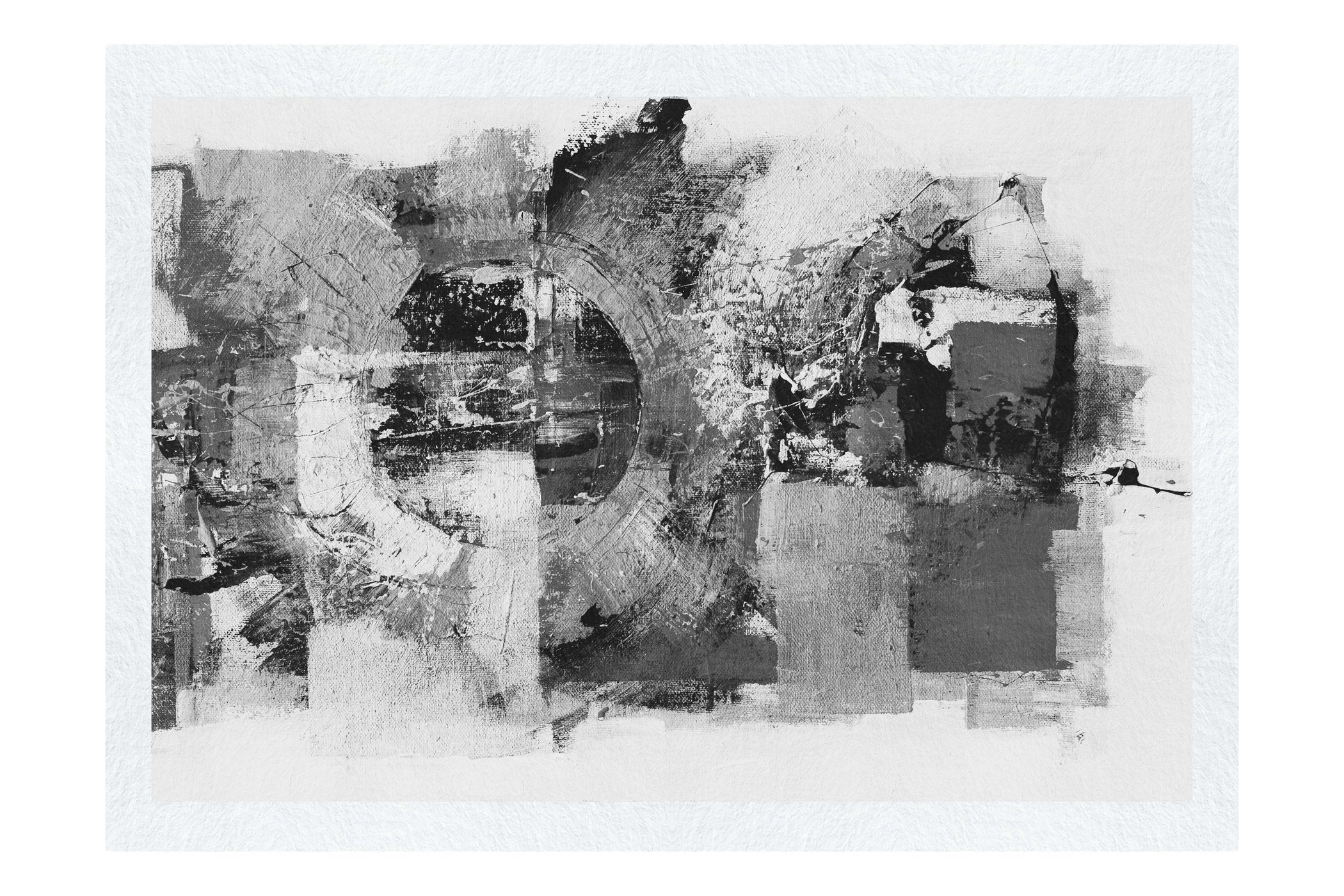 Viva! - LEDESMA Artwork - Monochrome Fine Art Print - Abstract Category