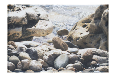 Wave On Pebbles - Canvas Print - Rare Edition Category