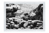 Wave On Pebbles - Monochrome Fine Art Print - Rare Edition Category